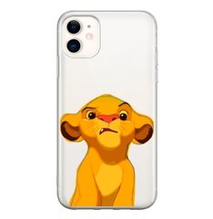 Чохол прозорий Print Lion King для iPhone 12 Simba Evil купити