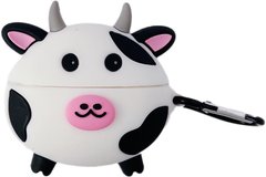 Чехол 3D для AirPods PRO Cow White купить