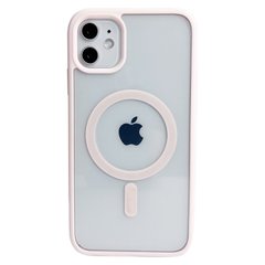 Чохол Matte Acrylic MagSafe для iPhone 11 Pink Sand купити