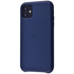 Чехол Leather Case GOOD для iPhone 11 Midnight Blue купить
