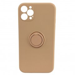 Чехол Silicone Case Full Camera Ring для iPhone 11 PRO MAX Grapefruit купить
