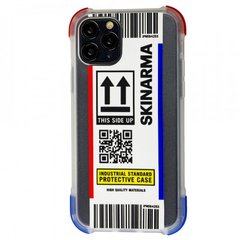 Чехол SkinArma Case Shirudo Series для iPhone 11 PRO MAX Transparent Red-Blue купить