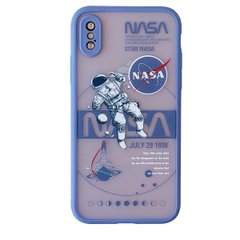 Чохол AVENGER Print для iPhone X | XS Flying Astronaut Lavander Gray купити