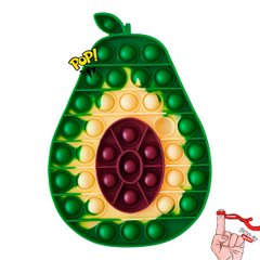Pop-It игрушка Avocado (Авокадо) Green купить