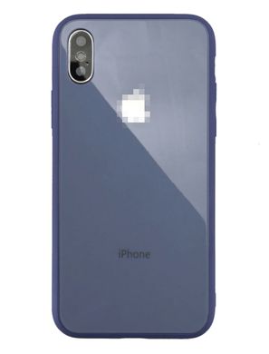 Чохол Glass Pastel Case для iPhone X | XS Lavender Grey купити