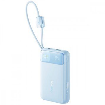 Портативная Батарея Baseus EnerFill FC11 Digital Display 22.5W 20000mAh Blue - ash-mobile.com.ua - фото 1
