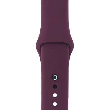 Ремінець Silicone Sport Band для Apple Watch 38mm | 40mm | 41mm Plum розмір S - ash-mobile.com.ua - фото 1