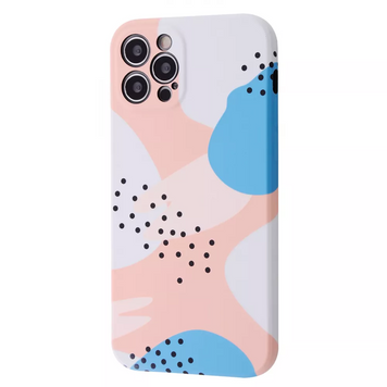 Чохол WAVE NEON X LUXO Minimalistic Case для iPhone 12 PRO MAX Pink Sand/Blue - ash-mobile.com.ua - фото 1