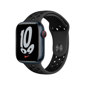 Ремешок Nike Sport Band для Apple Watch 38mm | 40mm | 41mm | 42mm (10 | 11 series) Сharcoal grey/Black - ash-mobile.com.ua - фото 1
