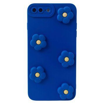Чохол Flower Case для iPhone 7 Plus | 8 Plus Ultramarine - ash-mobile.com.ua - фото 1