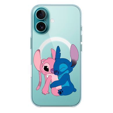 Чохол прозорий Print Blue Monster with MagSafe для iPhone 17 Angel