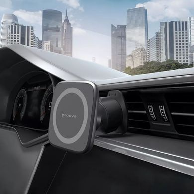 Автомобільний тримач Proove Block Magnetic Air Outlet Car Mount Magnetic Ring Black - ash-mobile.com.ua - фото 6