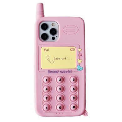 Чехол Pop-It Case для iPhone 11 PRO MAX Telephone Pink купить