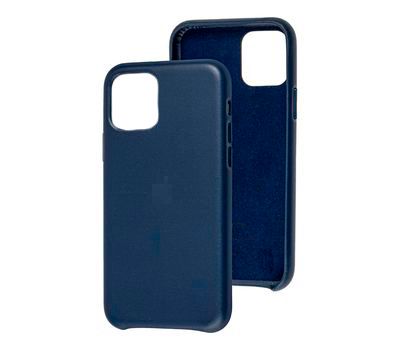 Чохол Leather Case GOOD для iPhone 11 Midnight Blue купити