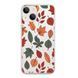 Чехол прозрачный Print AUTUMN для iPhone 15 Plus Leaves Brown/Yellow/Green
