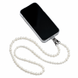 Ремінець для смартфону Pearl crossbody chain - Pearl White