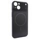 Чохол Nofelet AG Glass with MagSafe для iPhone 13 Black - ash-mobile.com.ua - фото 1