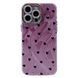 Чохол Nacre Design для iPhone 15 PRO Hearts Purple - ash-mobile.com.ua - фото 1