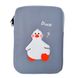Чохол-сумка Cute Bag for iPad 9.7-11'' Duck Lavander Grey
