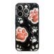 Чехол Prisma Case для iPhone 11 PRO MAX Paws Black - ash-mobile.com.ua - фото 1