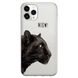 Чохол прозорий Print Meow для iPhone 11 PRO Pantera Black купити