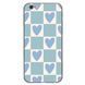 Чохол прозорий Print Love Kiss для iPhone 6 | 6s Love Blue - ash-mobile.com.ua - фото 1