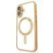 Чехол Shining with MagSafe для iPhone 17 Gold