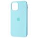Чехол Silicone Case Full для iPhone 14 Plus Sea Blue