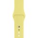 Ремешок Silicone Sport Band для Apple Watch 42mm | 44mm | 45mm | 49mm Yellow Mellow размер L