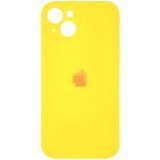 Чохол Silicone Case Full + Camera для iPhone 14 Plus Yellow - ash-mobile.com.ua - фото 1
