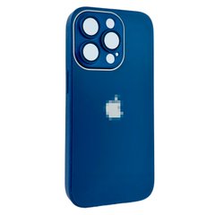 Чохол 9D AG-Glass Case для iPhone 14 PRO MAX Navy Blue