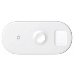 Беспроводное ЗУ Baseus Smart 3in1 Wireless Charger For Phone+Watch+Pods (18W MAX) White купить