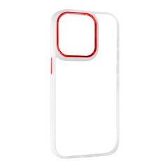 Чохол Crystal Case (LCD) для iPhone 11 PRO MAX White-Red купити