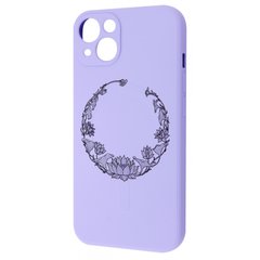 Чохол WAVE Minimal Art Case with MagSafe для iPhone 13 Light Purple/Lotus