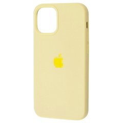 Чехол Silicone Case Full для iPhone 12 MINI Mellow Yellow купить