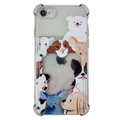 Чохол Animal Pocket Case для iPhone 7 | 8 | SE 2 | SE 3 Dogs купити
