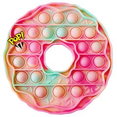 Pop-It іграшка Donut (Пончик) Biege/Pink/Green купити