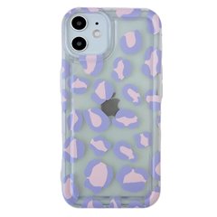 Чохол Purple Leopard Case для iPhone 11 Transparent купити