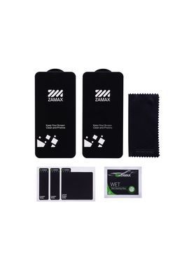 Защитное стекло 3D ZAMAX для iPhone 17 PRO MAX Black 2 шт в комплекте