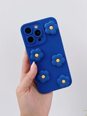 Чехол Flower Case для iPhone X | XS Ultramarine - ash-mobile.com.ua - фото 2