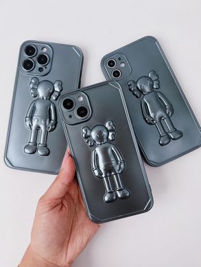 Чохол KAWS (TPU) Case для iPhone 12 PRO MAX Grey - ash-mobile.com.ua - фото 3