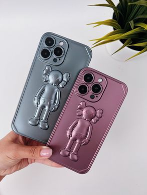 Чохол KAWS (TPU) Case для iPhone 12 PRO MAX Grey - ash-mobile.com.ua - фото 4