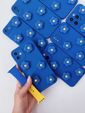 Чехол Flower Case для iPhone X | XS Ultramarine - ash-mobile.com.ua - фото 4