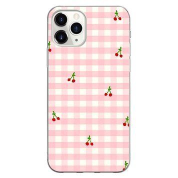 Чохол прозорий Print Cherry Land для iPhone 11 PRO MAX Cherry Pink - ash-mobile.com.ua - фото 1