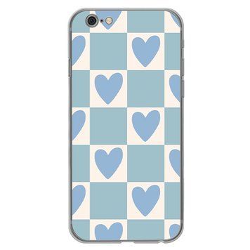 Чохол прозорий Print Love Kiss для iPhone 6 Plus | 6s Plus Love Blue - ash-mobile.com.ua - фото 1