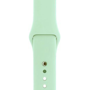 Ремінець Silicone Sport Band для Apple Watch 42mm | 44mm | 45mm | 46mm | 49mm Pistachio розмір L - ash-mobile.com.ua - фото 1