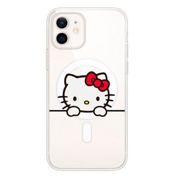 Чохол прозорий Print Hello Kitty with MagSafe для iPhone 12 MINI Looks - ash-mobile.com.ua - фото 1