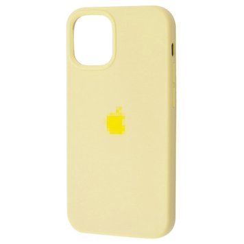 Чохол Silicone Case Full для iPhone 15 Mellow Yellow - ash-mobile.com.ua - фото 1