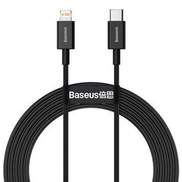 Кабель Baseus Superior Series Fast Charging Type-C to Lightning PD 20W (2m) Black - ash-mobile.com.ua - фото 1