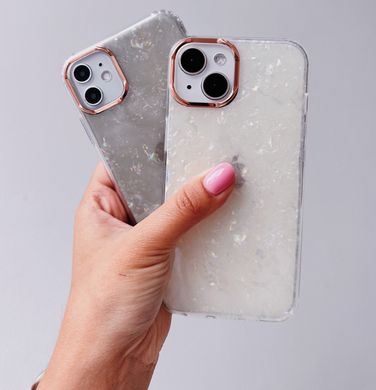 Чохол Marble Case для iPhone 15 Plus Antique White